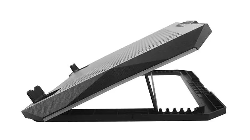 نمای کناری پایه خنک‌کننده لپ‌تاپ کول کلد S605 5FAN