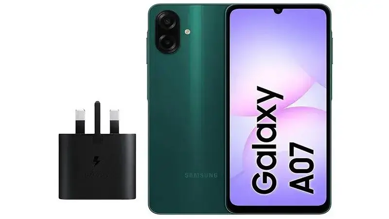 آداپتور همراه گوشی سامسونگ Galaxy A07