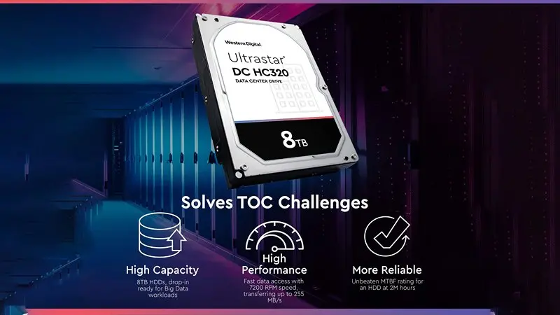 هارد اینترنال وسترن Ultrastar