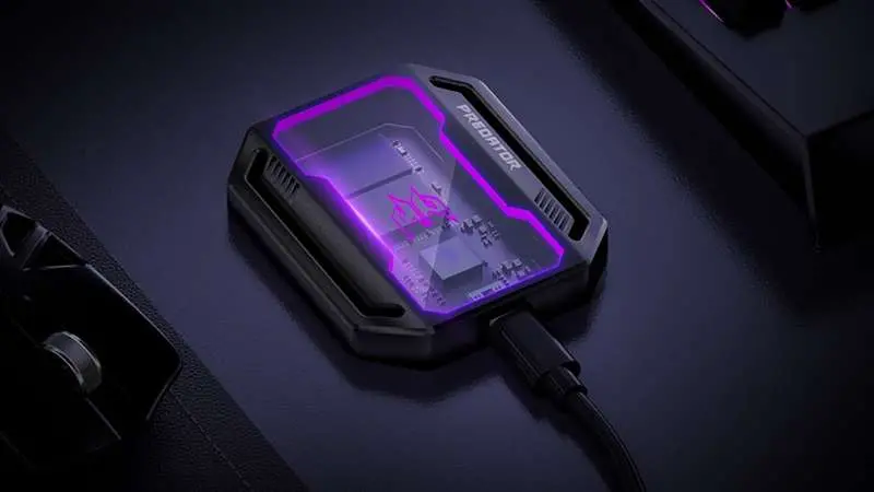 رنگ بنفش هارد اکسترنال Predator GP30 ایسر