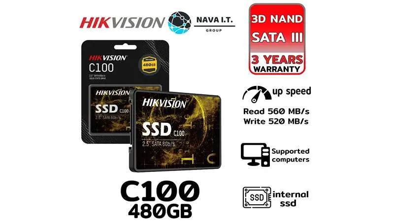 هارد اینترنال اس اس دی هایک ویژن مدل C100