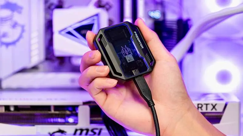 ابعاد هارد اکسترنال ایسر Predator GP30