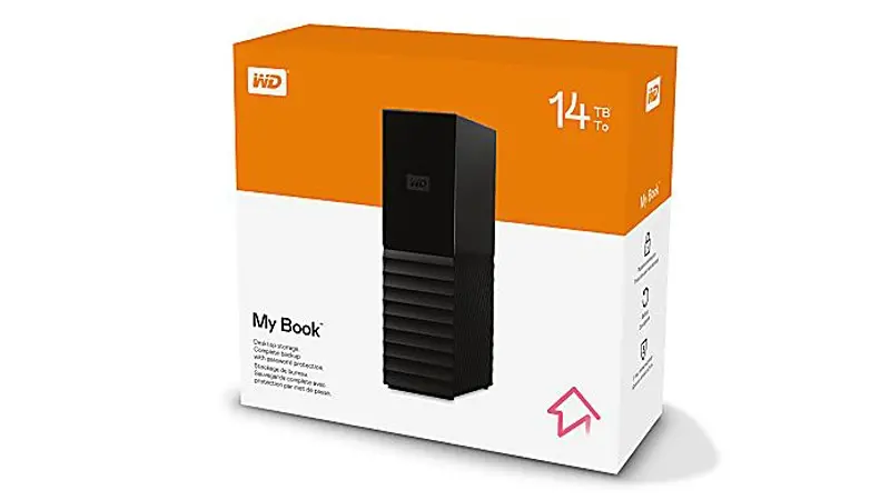 بسته بندی هارد وسترن دیجیتال My Book