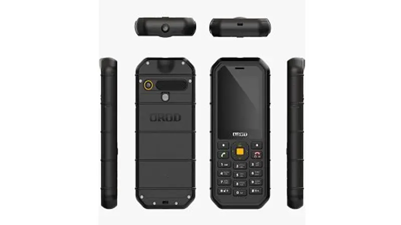 طراحی و بدنه گوشی OROD B26 ضد آب از همه جهات