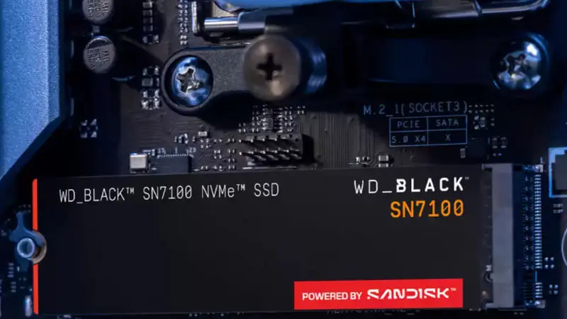 هارد SSD WD BLACK SN7100