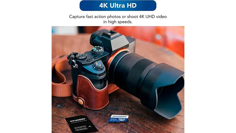 ظرفیت ذخیرهسازی کارت حافظه هیوندای V30 AI 64GB