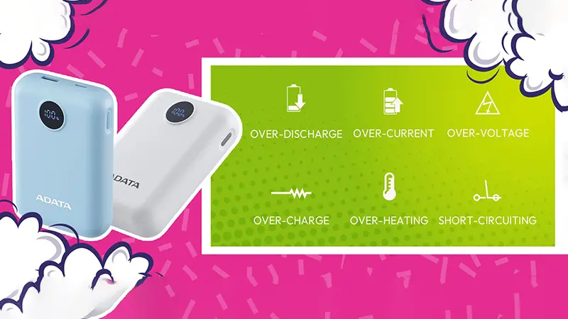 مزایا و معایب پاوربانک ADATA C100 Digital Display