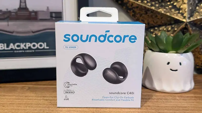 بسته بندی هندزفری بی‌سیم انکر C40i A3331