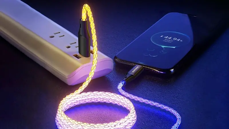 اتصال کابل شارژ USB-C to USB-C فیلیپس
