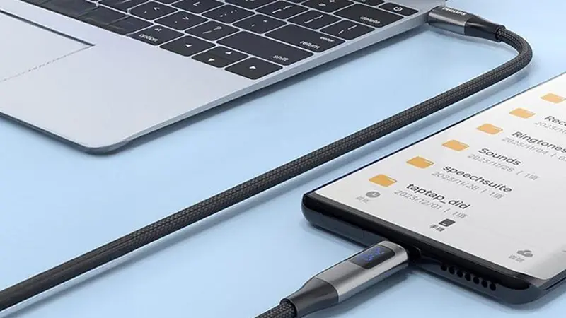 کابل شارژ USB-C to USB-C فیلیپس