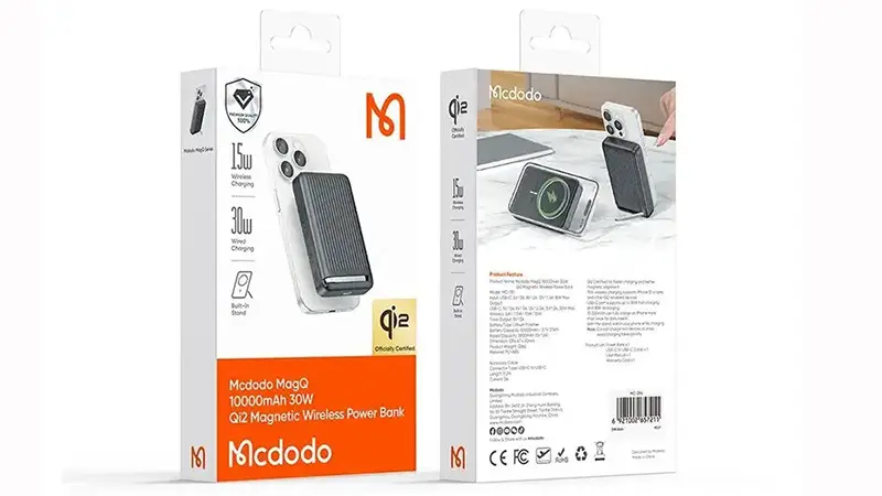 بسته بندی پاوربانک مک دودو MC-7811