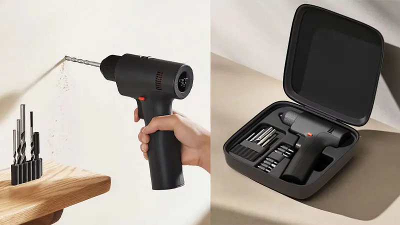 طراحی Xiaomi Mijia Brushless Cordless Drill 2 