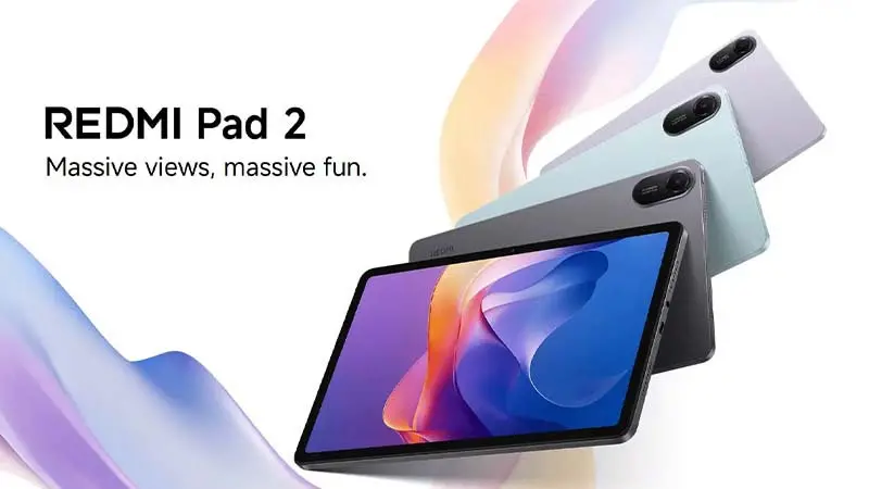 تبلت 11 اینچی شیائومی مدل Redmi Pad 2 Wi-Fi ظرفیت 256 گیگابایت رم 8 گیگابایت