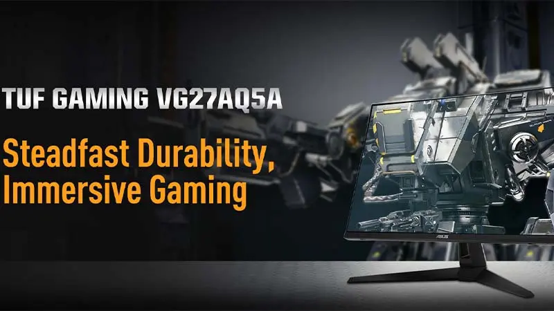 مانیتور گیمینگ 27 اینچ ایسوس مدل TUF Gaming VG27AQ5A