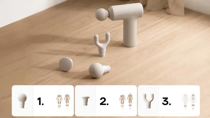Xiaomi Mijia Fascia Gun 3 Mini (MJJMQ07YM) Massage Gun