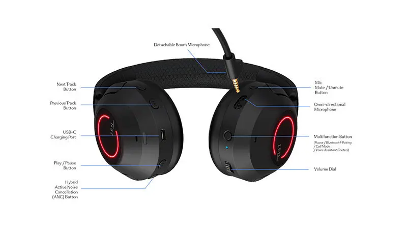 creative ZEN Hybrid Pro Wireless Headphones