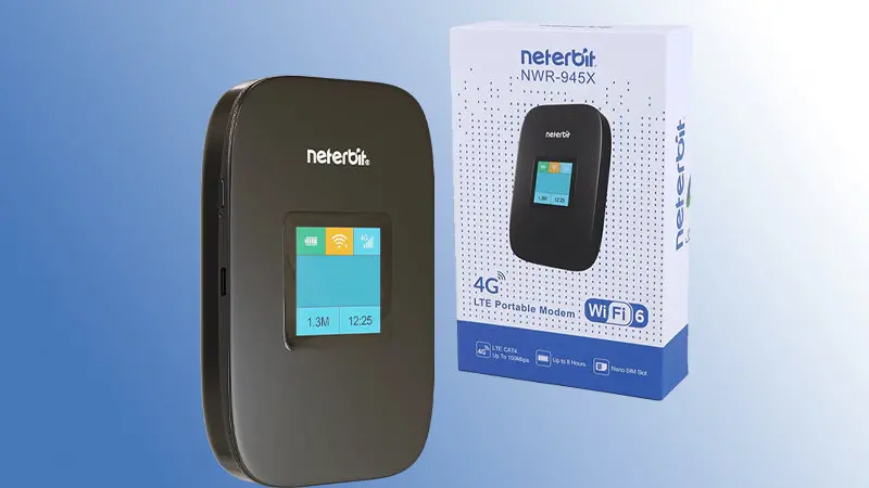 مودم قابل حمل 4G LTE نتربیت NWR-945X