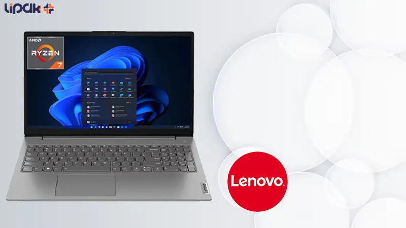لپ تاپ 15.6 اینچی لنوو مدل V15 G4 ABP-PIN R7-7730U-8GB-512GBSSD-AMD