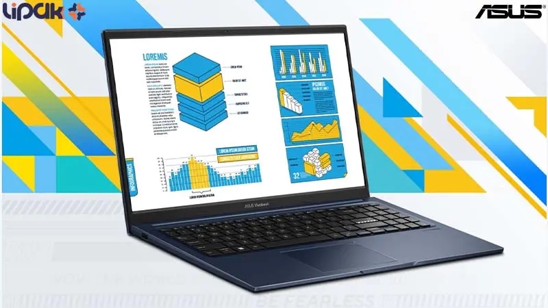 Asus Vivobook F1504VA-BQ3661- i3 1315U-12GB-512SSD-Intel