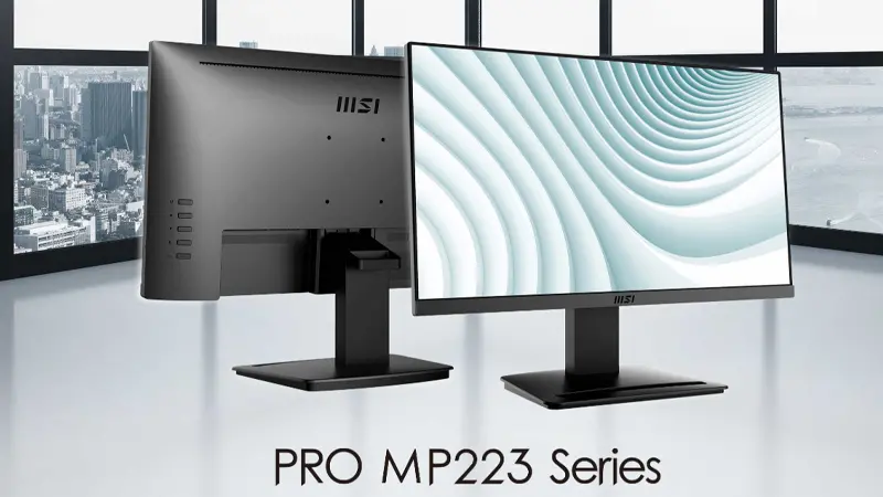 طراحی ام اس آی مدل MSI PRO MP223