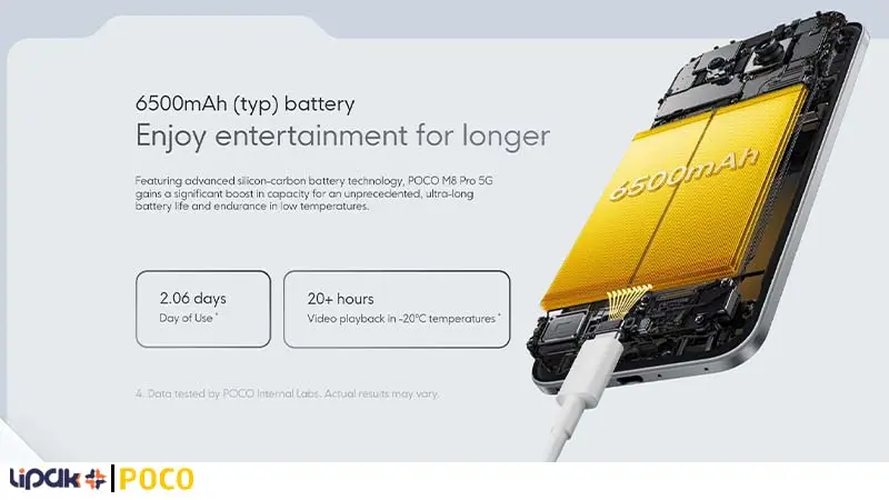 وشی موبایل شیائومی مدل POCO M8 Pro 5G 