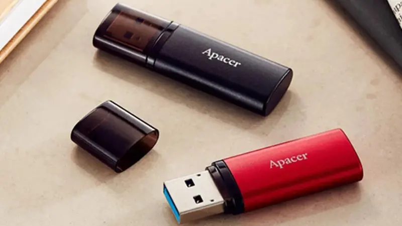 فلش مموری USB 3.2 اپیسر مدل AH25B ظرفیت 64 گیگابایت