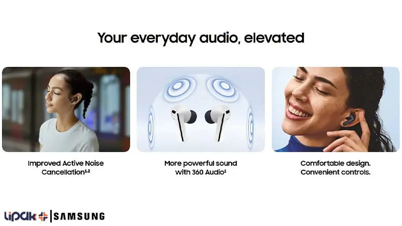 هدفون بی‌سیم سامسونگ مدل Galaxy Buds 3 FE