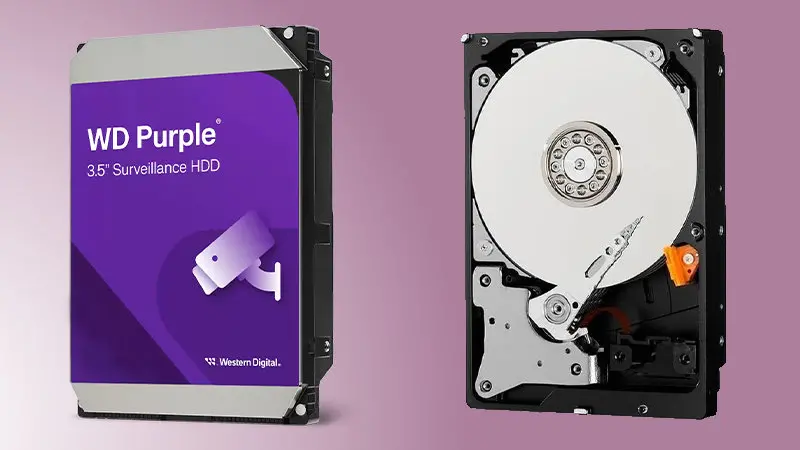 هارد اچ دی دی اینترنال وسترن مدل WD Purple با ظرفیت 8 ترابایت
