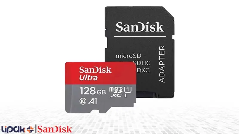 SanDisk MicroSDXC Ultra 667X Class 10 UHS-I Speed 100MB/s 128GB Memory Card