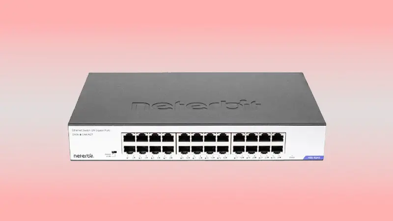 سوییچ شبکه 24 پورت نتربیت مدل NGS-1024D