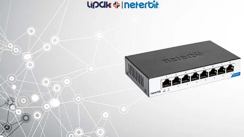 سوییچ شبکه 8 پورت نتربیت مدل NES-1008C