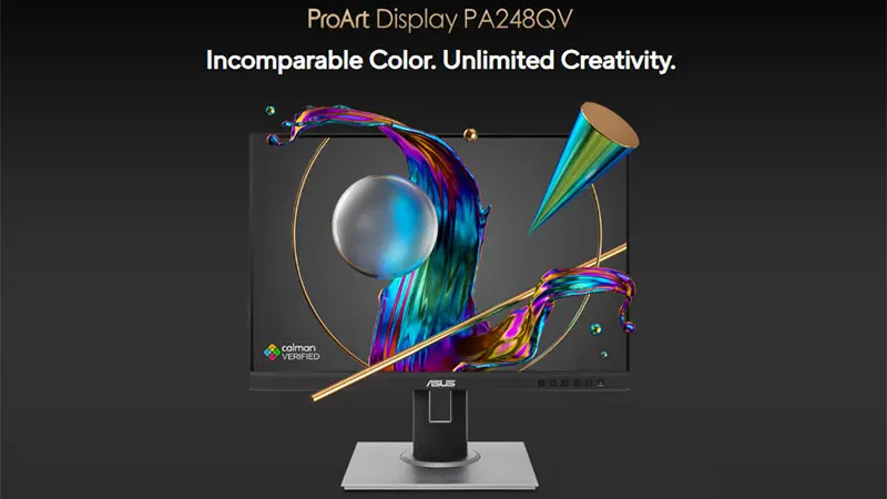 مانیتور 24 اینچی ایسوس مدل ProArt Display PA248QV