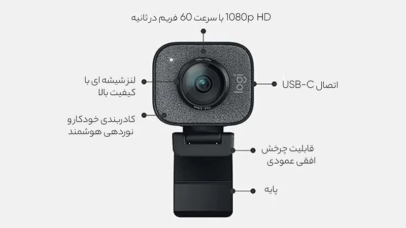 Logitech Streamcam Full HD 1080p/60fps Webcam