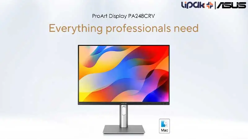 مانیتور 24 اینچی ایسوس مدل ProArt Display PA248CRV