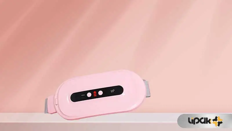 Wearable heating pad massager