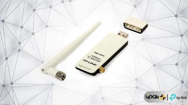 کارت شبکه بی سیم USB تی پی لینک مدل TL-WN722N