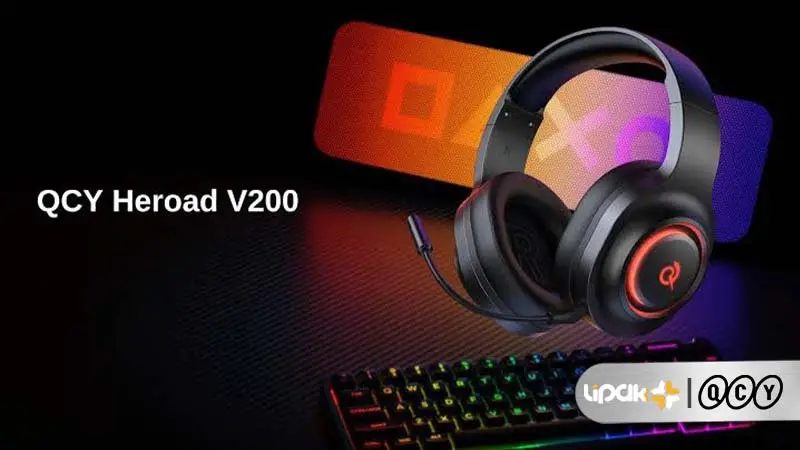 QCY V200 Heroad Wireless Gaming Headset