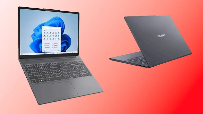 طراحی لپ‌ تاپ IdeaPad Slim 3 از زوایای مختلف