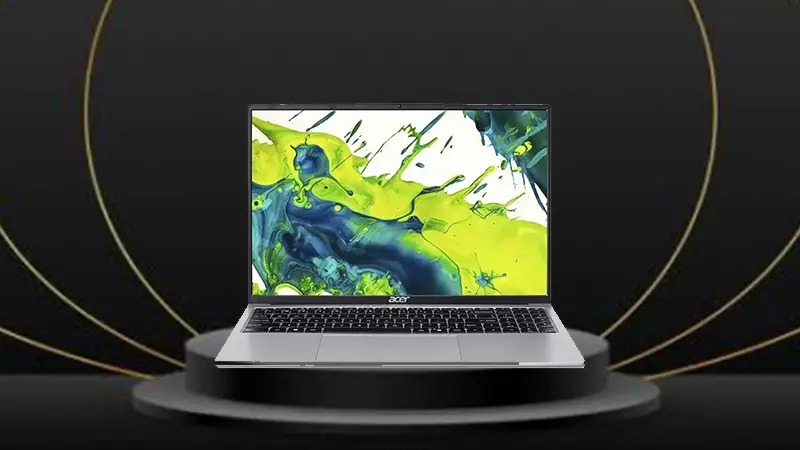 تصویر روبرو از لپ‌ تاپ 16 اینچی ایسر Aspire Lite AL16-54P-37J9-i3 1305U