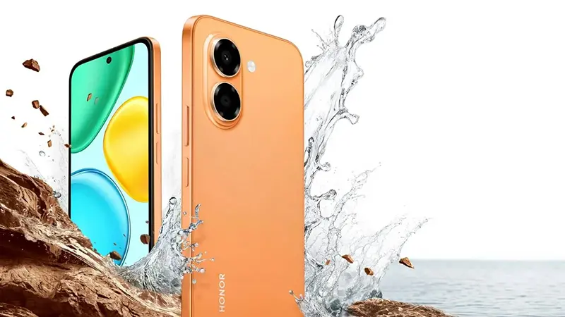 مقاومت IP64 گوشی موبایل آنر مدل Honor X7E