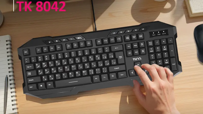 عکسی از کلید های تسکو TK 8042