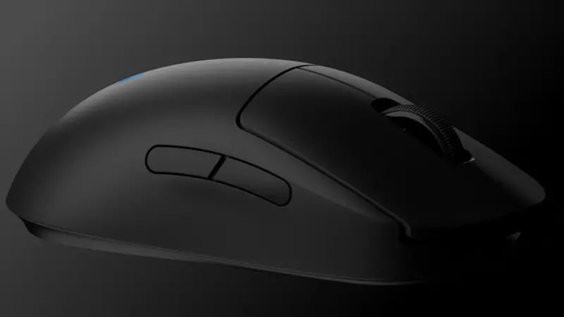 عکس از زاویه کنار ماوس G PRO 2 LIGHTSPEED