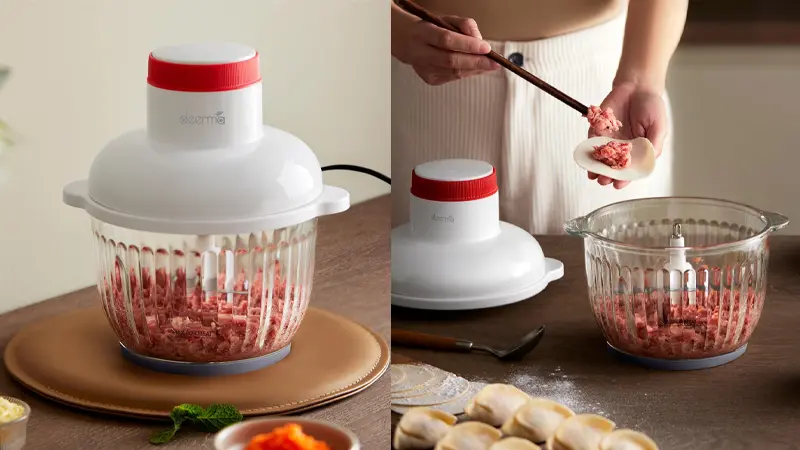 زوابیای مختلف غذاساز شیائومی JR10W