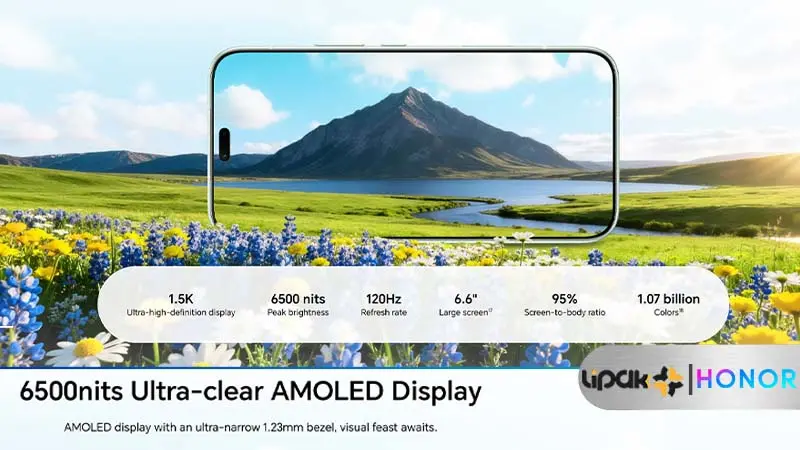 عکسی از مشخصات صفحه نمایش Honor 600 lite