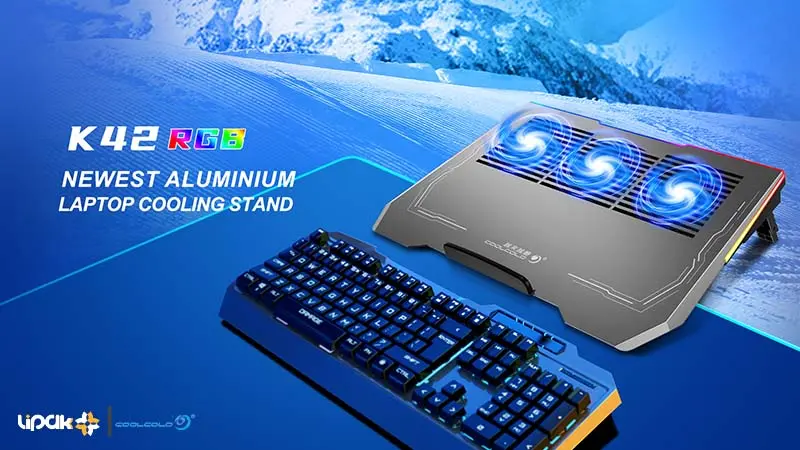 CoolCold K42 RGB Laptop CoolPad
