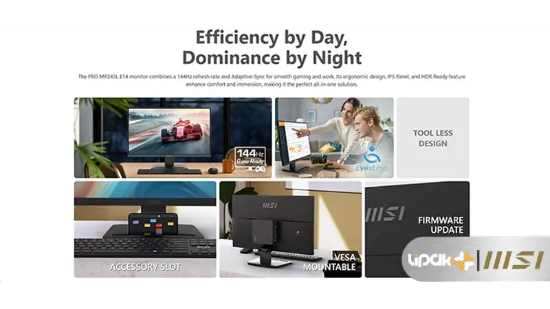 MSI PRO MP243L E14 Some Features