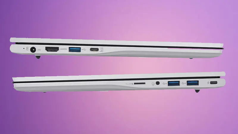 پورتهای لپ تاپ Acer AL15-72P-58X5