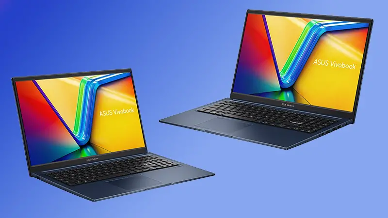 عکس لپ تاپ ایسوس Vivobook X1504ZA-BQ1879 دو زاویه کناری