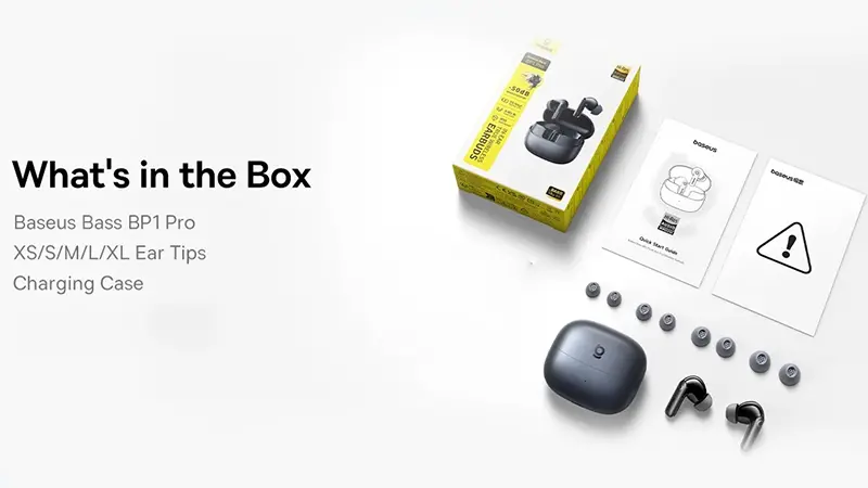 اقلام همراه هندزفری Bass BP1 Pro
