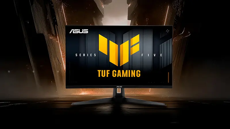 عکس مانیتور گیمینگ 27 اینچی ایسوس TUF Gaming VG27AQM5A